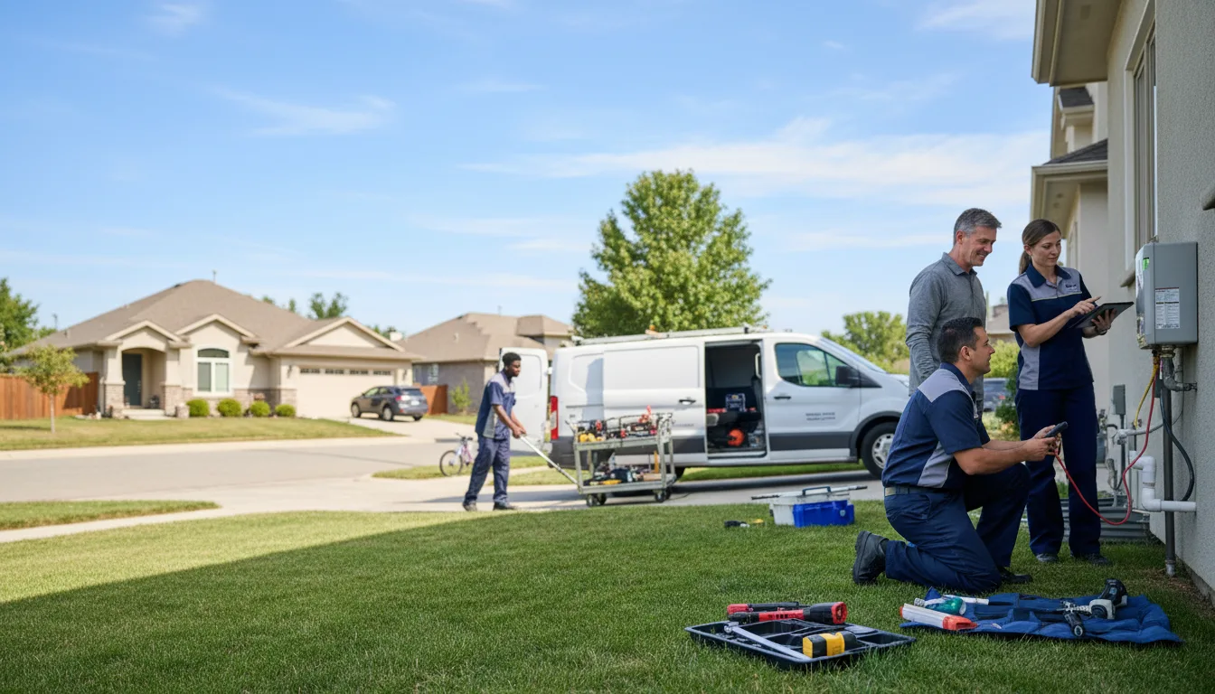 Tankless water heater service in Newberry, MI